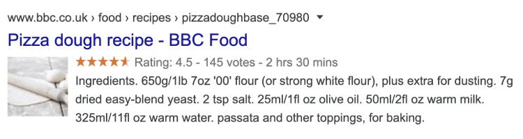 استفاده از کدهای اسکیما در محتوا