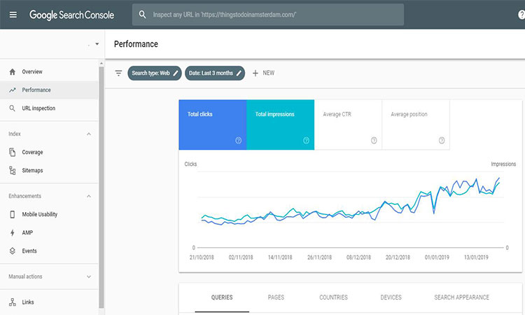 نصب گوگل سرچ کنسول