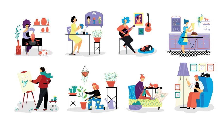 علاقمندی­‌ها و سرگرمی‌­ها