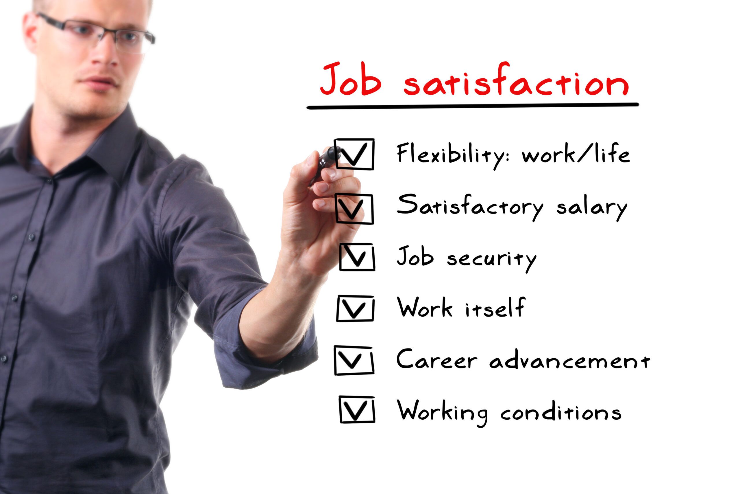 عوامل موثر در رضایت شغلی