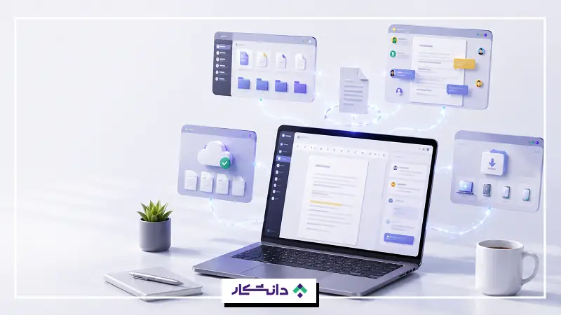 پروژه ویرایشگر متن آنلاین
