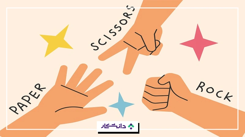 پروژه سنگ کاغذ قیچی