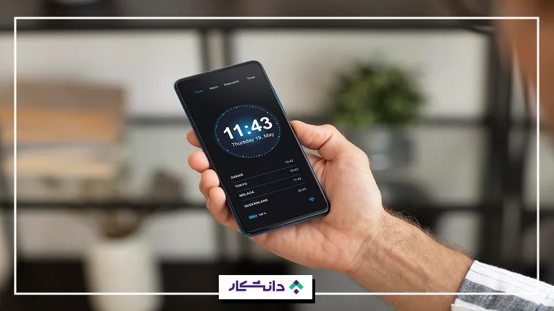طراحی ساعت دیجیتال با جاوا
