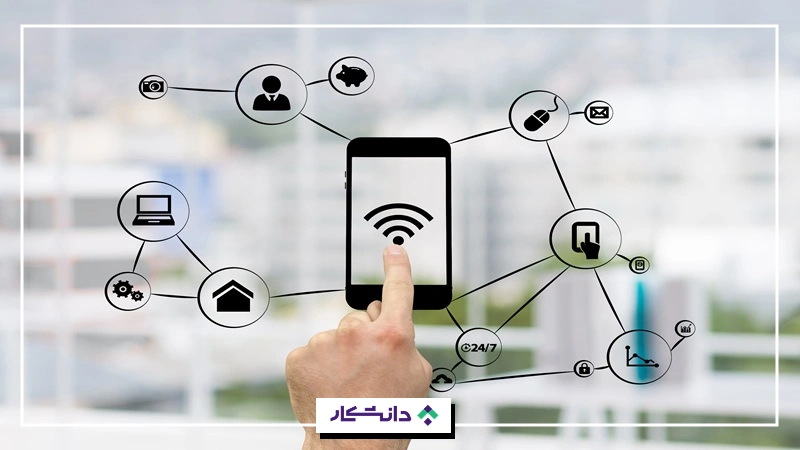 ارتباط با اینترنت